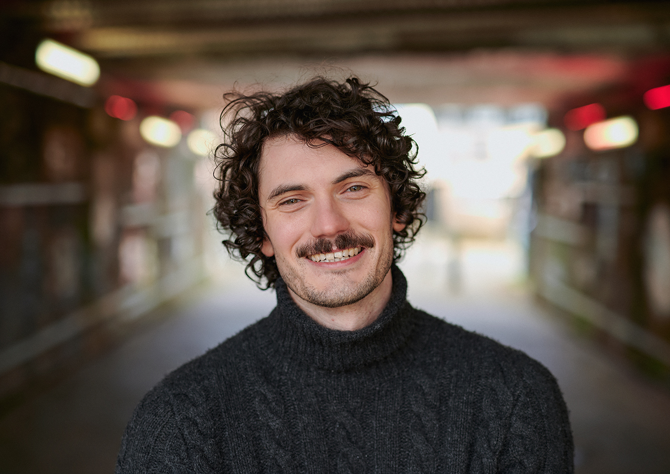 Natural light actor headshot of Rowland Stirling, London
