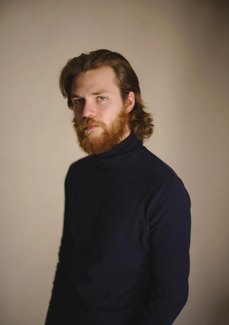 Daylight portrait of actor and producer Zachary