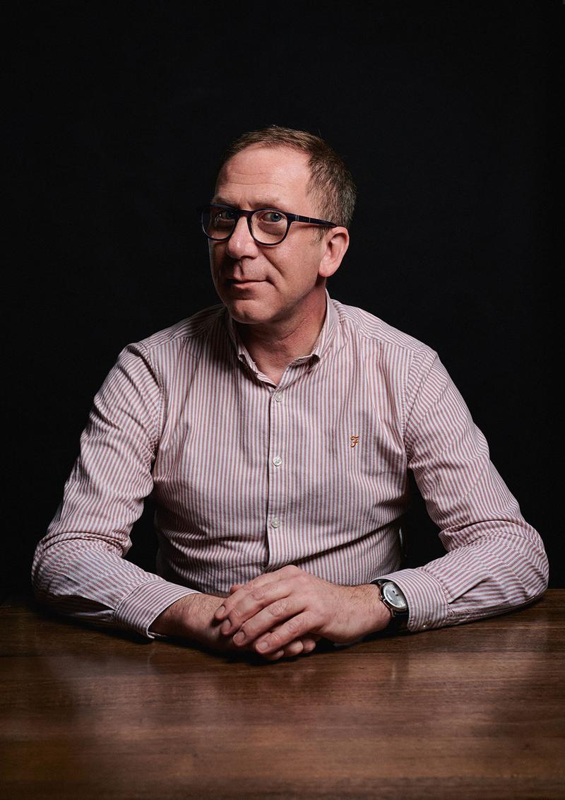 Chris Bridges professional portrait in my London studio.