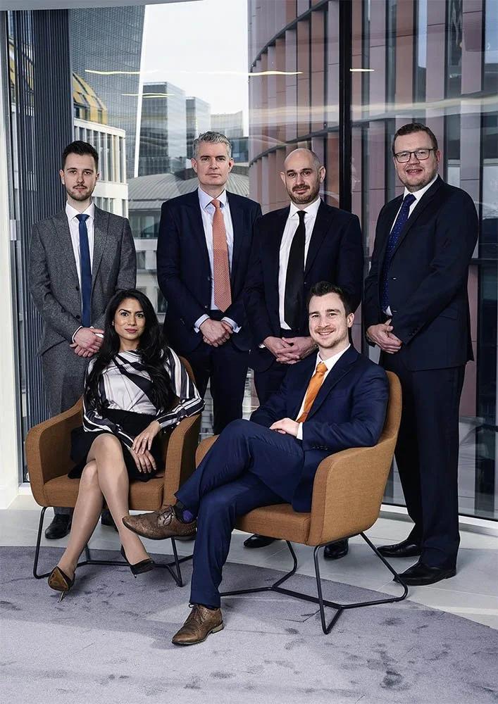 On-site corporate headshots London team