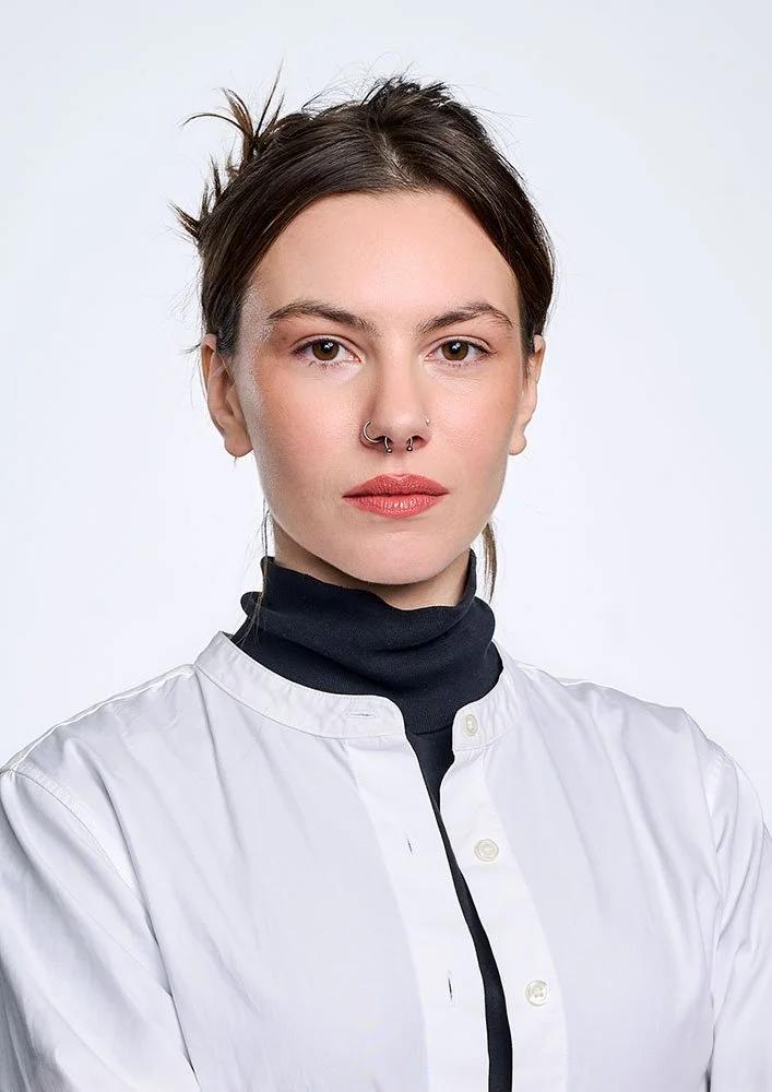 Business headshot session London studio