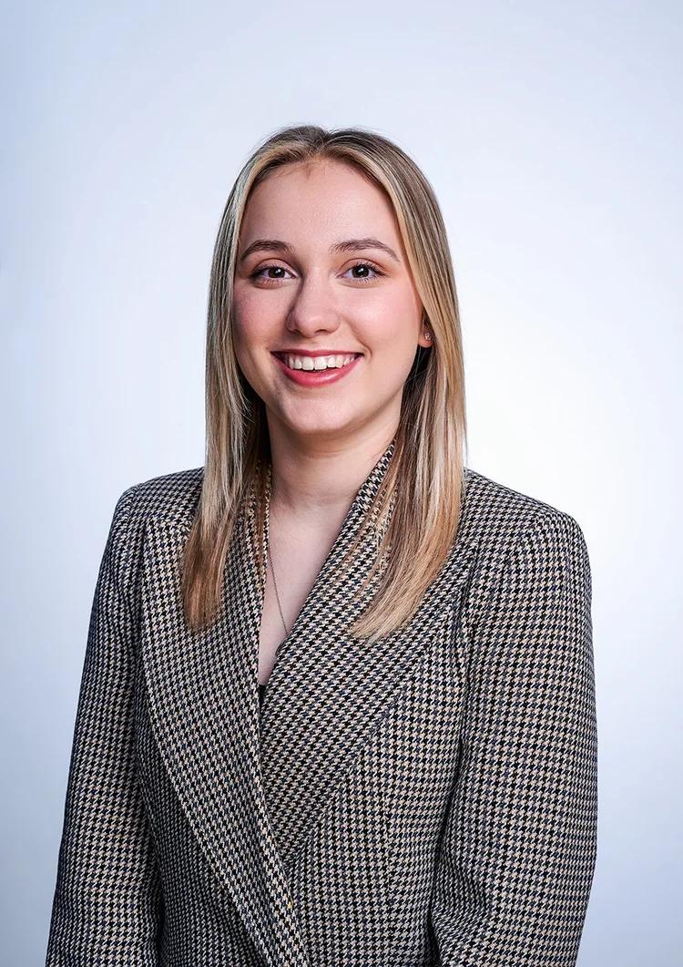 Professional business headshot for London executive